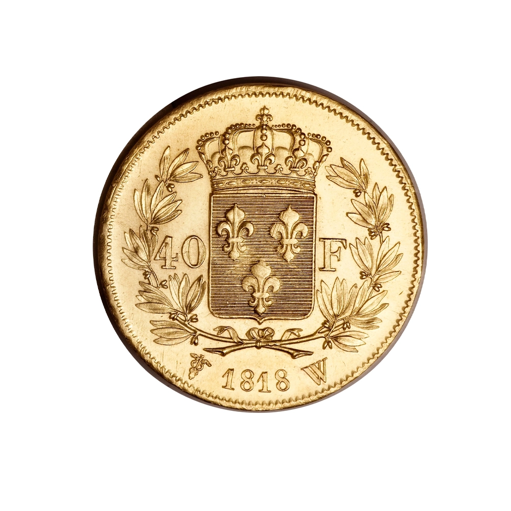 40 Francs - Louis XVIII - France - 1816-1824