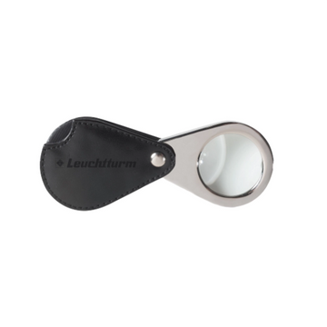 Loupe - Etui en cuir véritable - x3