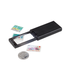 Loupe - Extractible x2.5 et x45 avec éclairage
