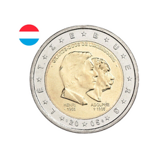 Luxembourg 2005 - 2 Euros Commémorative - Grands-Ducs Henri et Adolphe