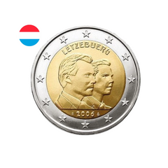 Luxembourg 2006 - 2 Euros Commémorative - Grand-duc héritier Guillaume
