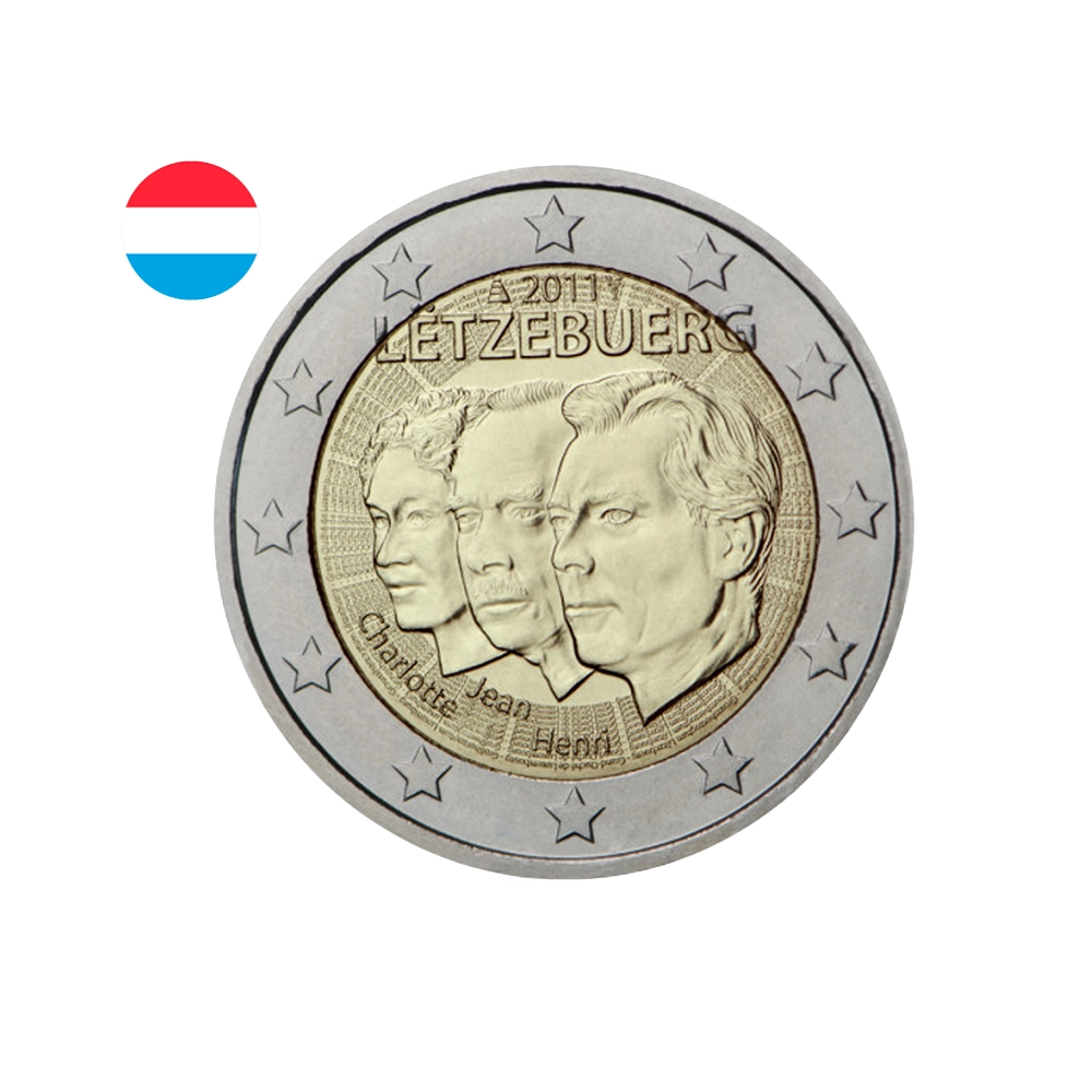 Luxembourg 2011 - 2 Euro Commémorative - Jean Lieutenant-Représentant
