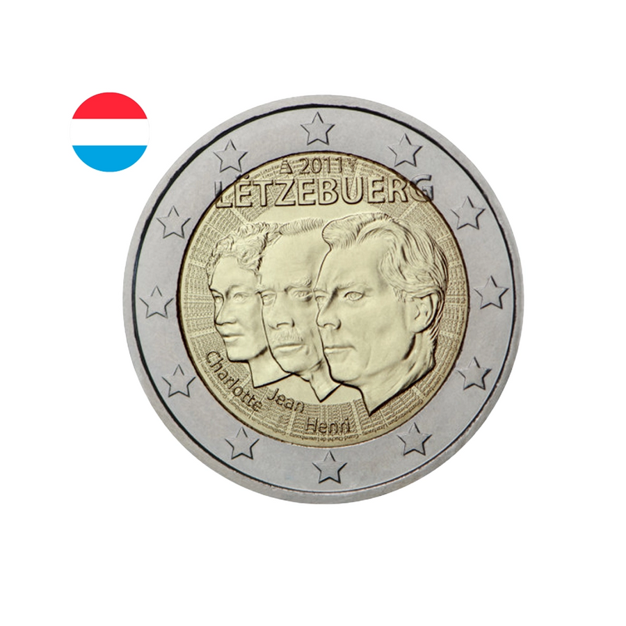 Luxembourg 2011 - 2 Euro Commémorative - Jean Lieutenant-Représentant