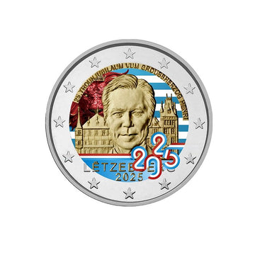 Luxembourg 2025 - 2 Euro Commémorative - 25 ans de Règne du Grand-Duc Henri - Colorisée (variantes disponibles)