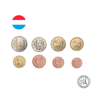 Luxembourg 2026 - Série de 8 monnaies - Nouvelle Face - UNC
