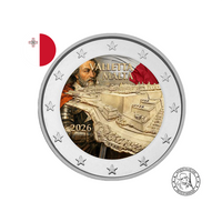 Malte 2026 - 2 Euros Commémorative - Ville de la Valette - Colorisées