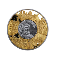 Marco Polo - Puzzle - Monnaie de 250 Francs 5 Oz Argent - BE 2025