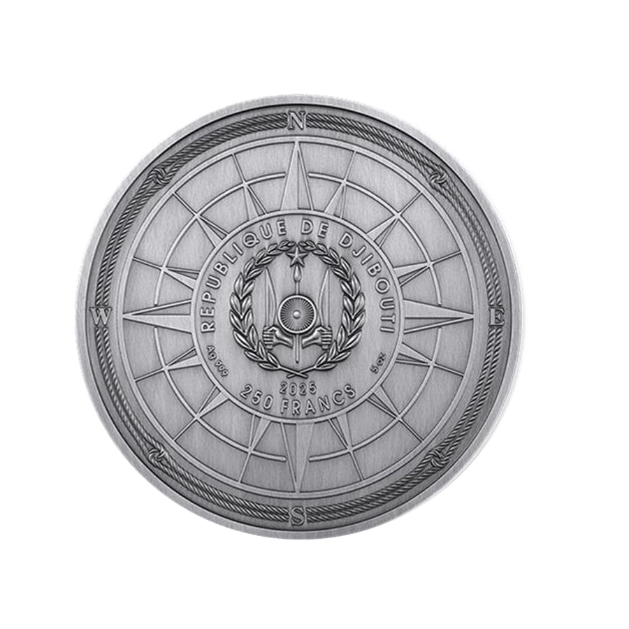 Marco Polo - Puzzle - Monnaie de 250 Francs 5 Oz Argent - BE 2025