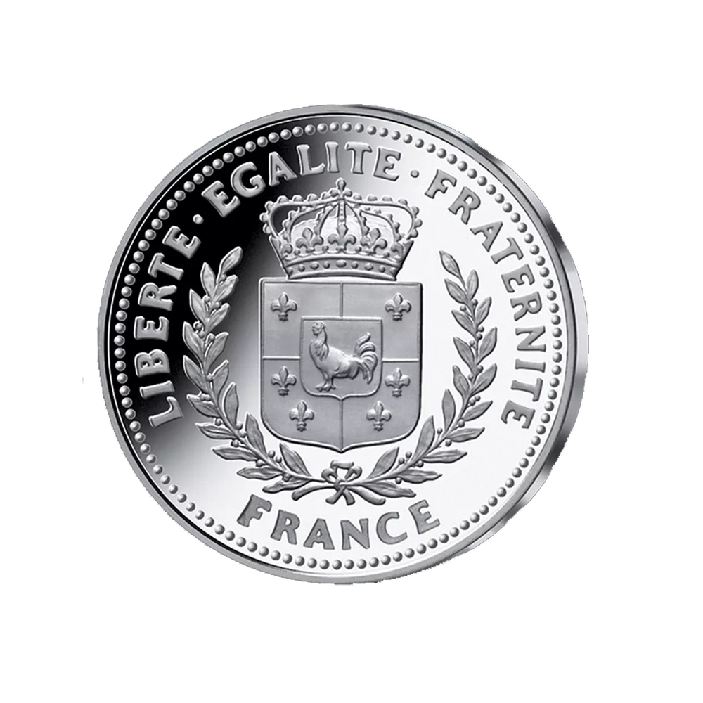 Frappe en argent pur - La France Victorieuse - Marianne triomphante