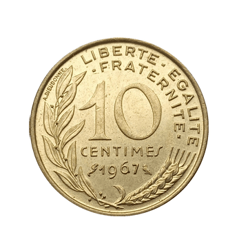 10 centimes - Marianne - France - 1962-2001