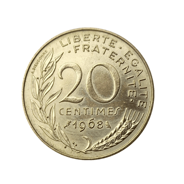 20 centimes - Marianne - France - 1962-2001