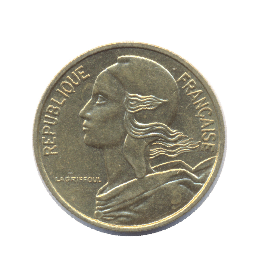 5 centimes - Marianne - France - 1966-2001