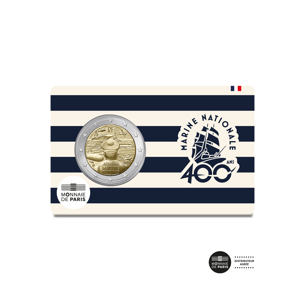 Marine nationale – Monnaie de 2 euros commémorative – BU 2026