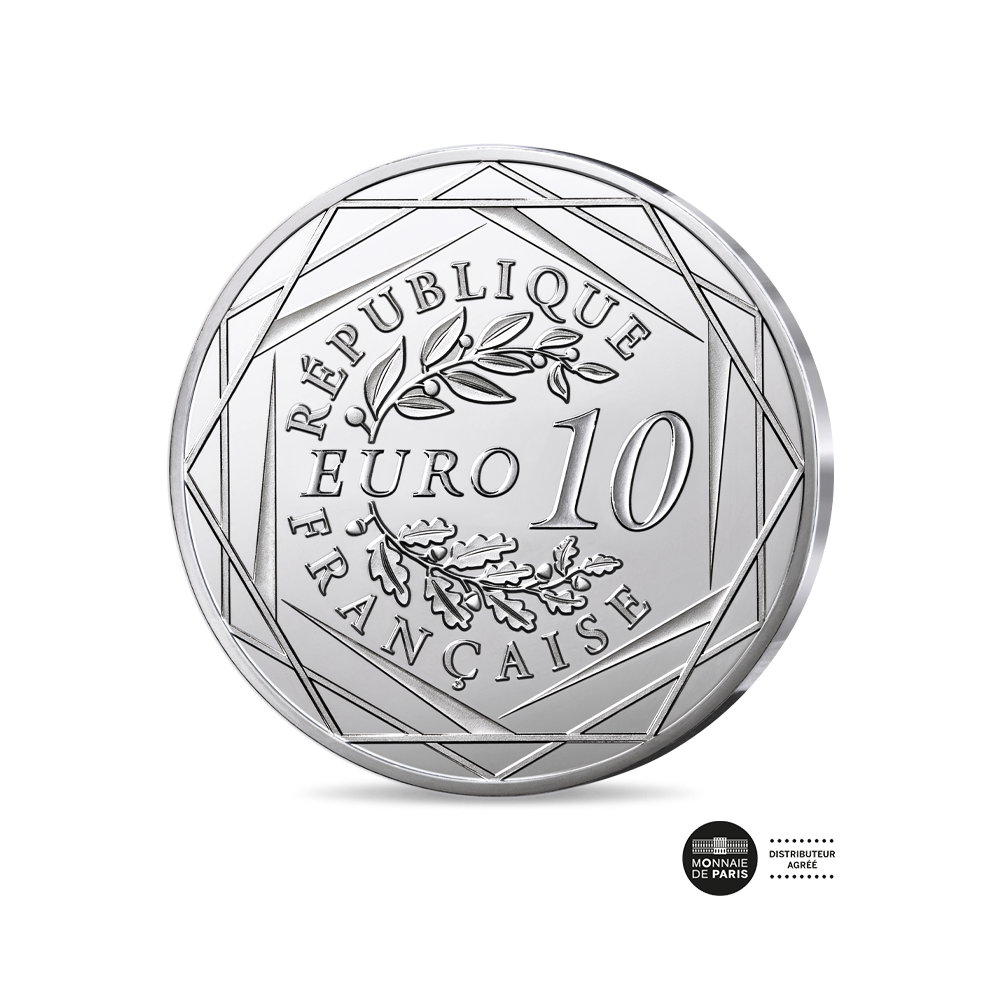 Collaboration Artistique - Catherine Meurisse - Monnaie de 10 Euros Argent - 2026