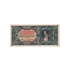 Hongrie - Billet de 100 000 Milpengö - 1946