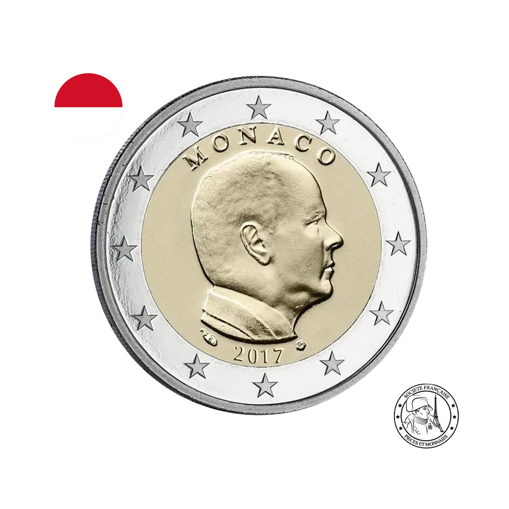 Monaco 2017 - 2 Euros Commémorative - Albert II