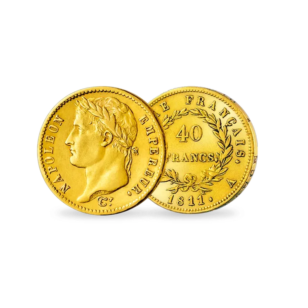 Napoléon Ier Tête Laurée - Monnaie de 40 Francs Or - 1807/1813