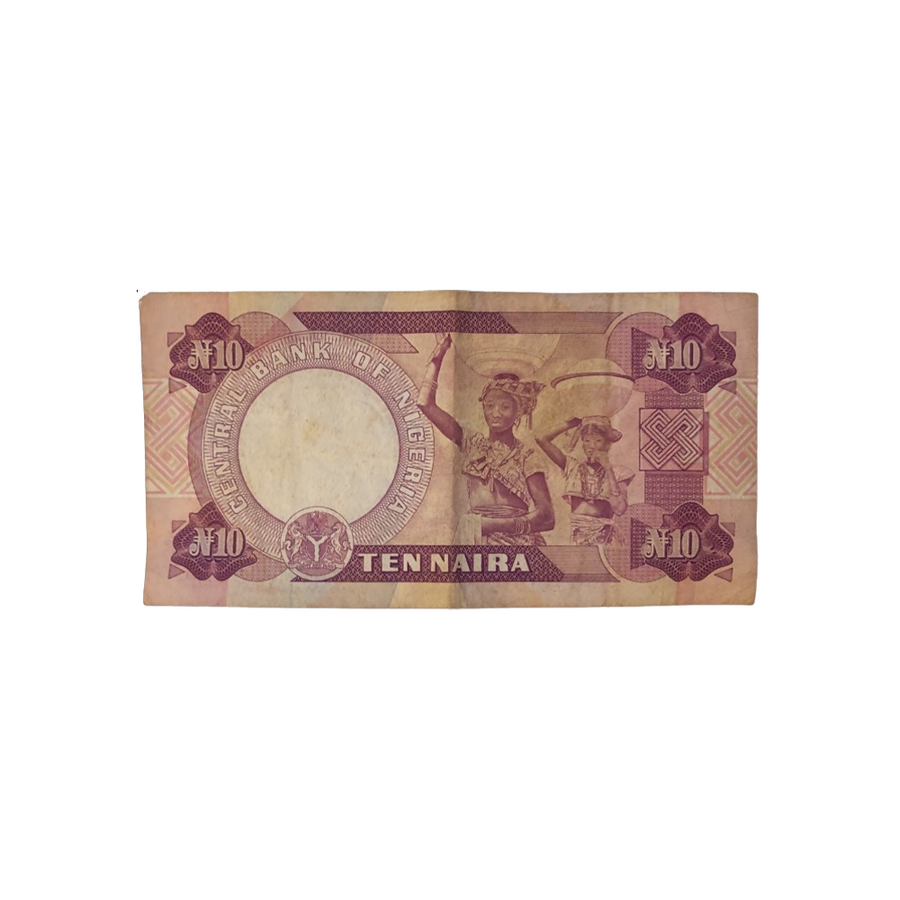 Nigeria - Billet de 10 Naira - 1979-1984