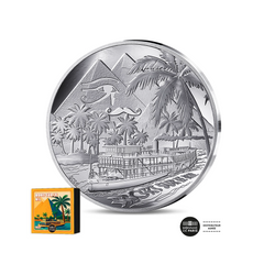 ⁣⁢Art de la Plume 2026 - Agatha Christie - Tod auf dem Nil - Münze zu 10 Euro Silber - PP⁤⁣