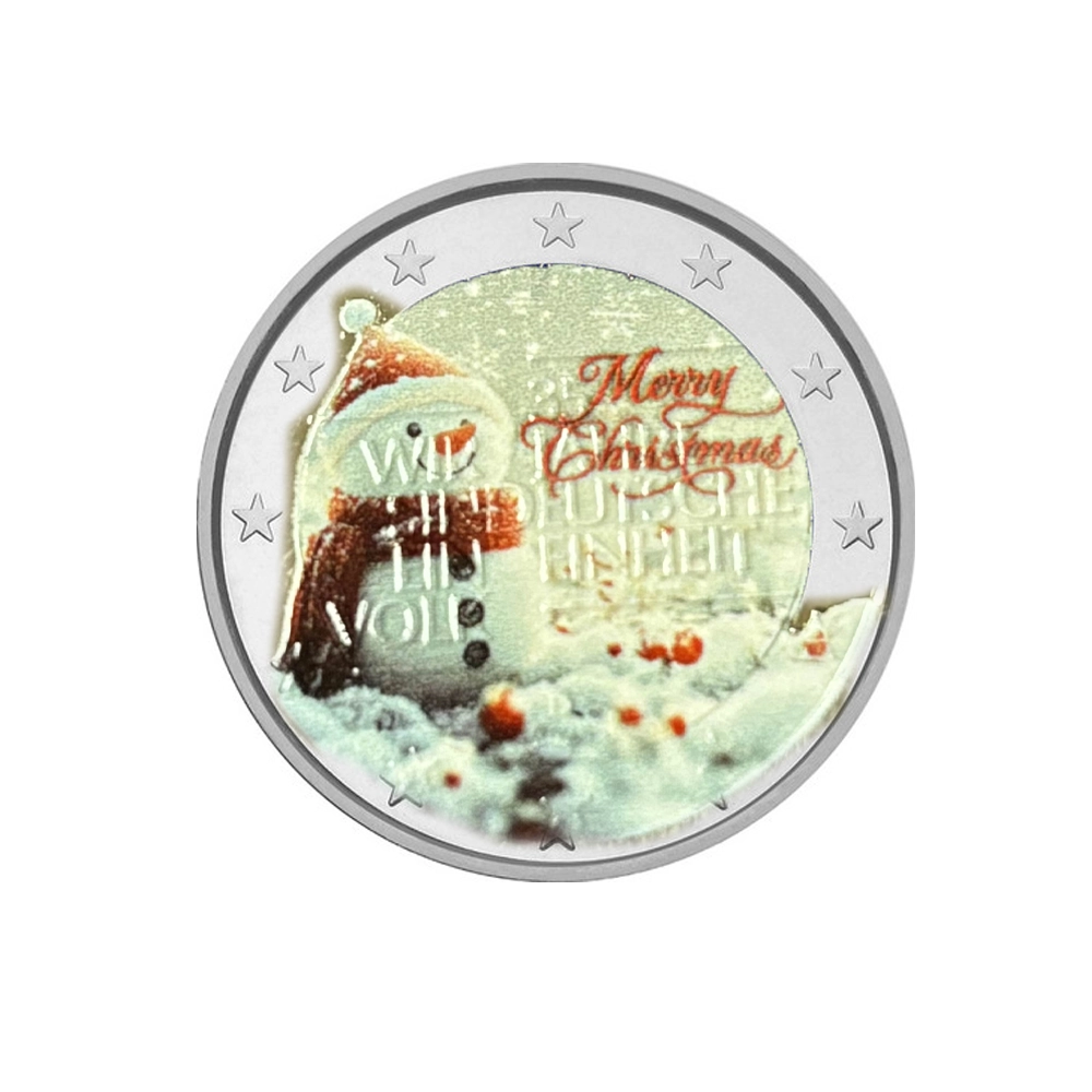 Noël 2026 - 2 Euros Commémorative - Colorisée
