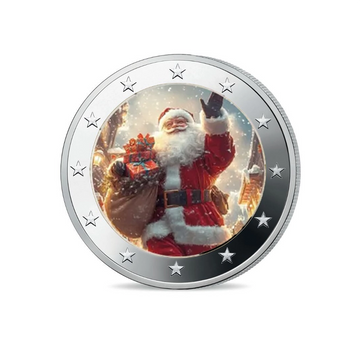 Noël 2025 - 2 Euro Commémorative - Colorisée