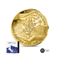 Milan Cortina 2026 - Handover - Monnaie de 20 Euros Or 1/10 Oz - BE