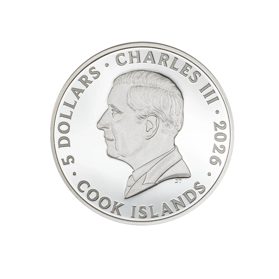 Seven Deadly Sins - Gluttony - Monnaie de 5 Dollars - BE 2026