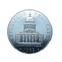 100 francs - Panthéon - France - 1982-2001