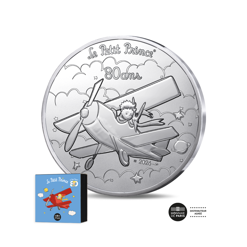 Le Petit Prince - Monnaie de 100 Euros Commémorative Argent - 2026