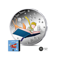 Le Petit Prince - Livre - Monnaie de 10 Euros Argent Colorisée - BE 2026