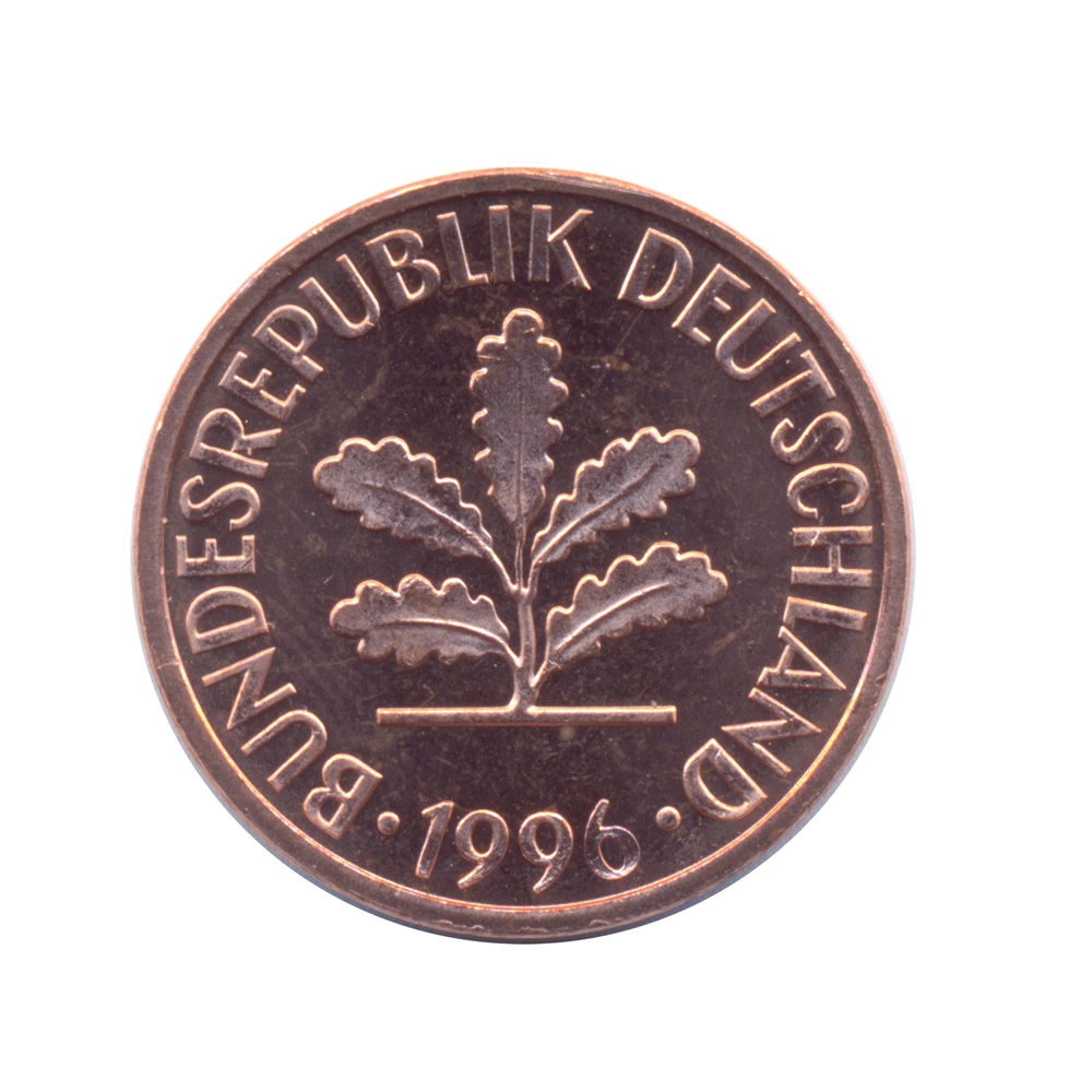 2 pfennig - Duitsland - 1967-2001