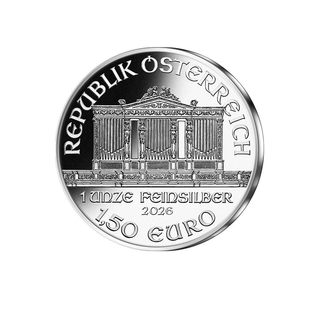 Autriche 2026 - Philharmonique - Monnaie d'une once d'argent