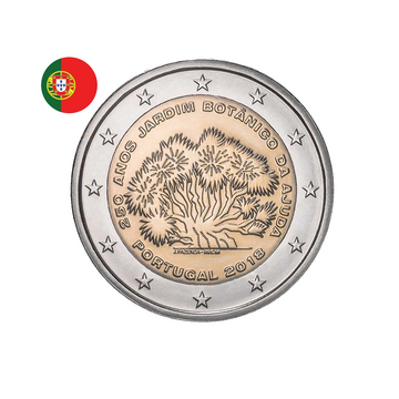 Portugal 2018 - 2 Euro Commémorative - Jardin botanique d'Ajuda