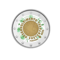 Portugal 2025 - 2 Euro Commémorative - Développement Durable - Variantes disponibles - Colorisée