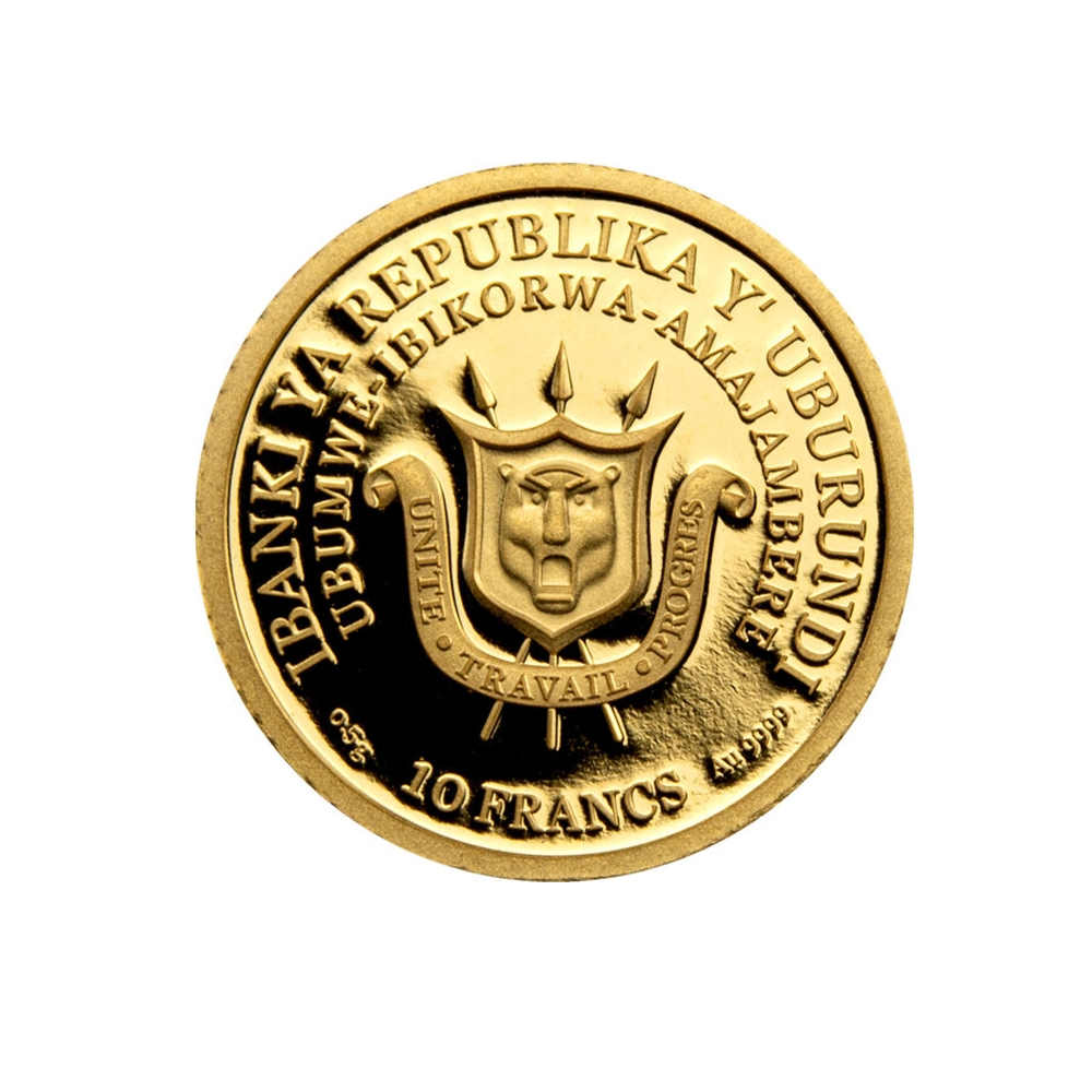 Léopard - Monnaie d'un ½ grammes d'or - BE 2026