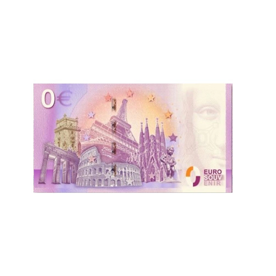 Billet souvenir de zéro euro - Roter Sand - Allemagne - 2019