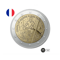France 2023 - 2 Euro Commémorative - Coupe du monde de Rugby - Fleur de Coin
