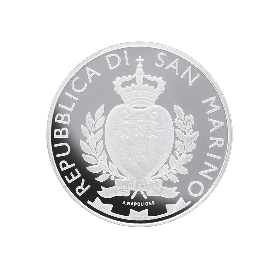 Saint-Marin - Police Civile  - Monnaie de 10 Euros Argent - BE 2025