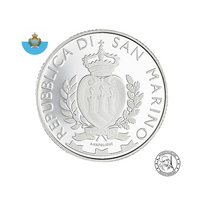 ⁣⁢San Marino - Milizkompanie - 10 Euro Silbermünze - PP 2026⁤⁣
