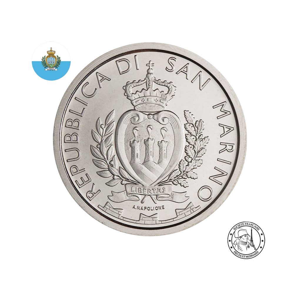 Saint-Marin 2026 - Monnaie de 10 Euros - Rosa Repubblica di San Marino - BU
