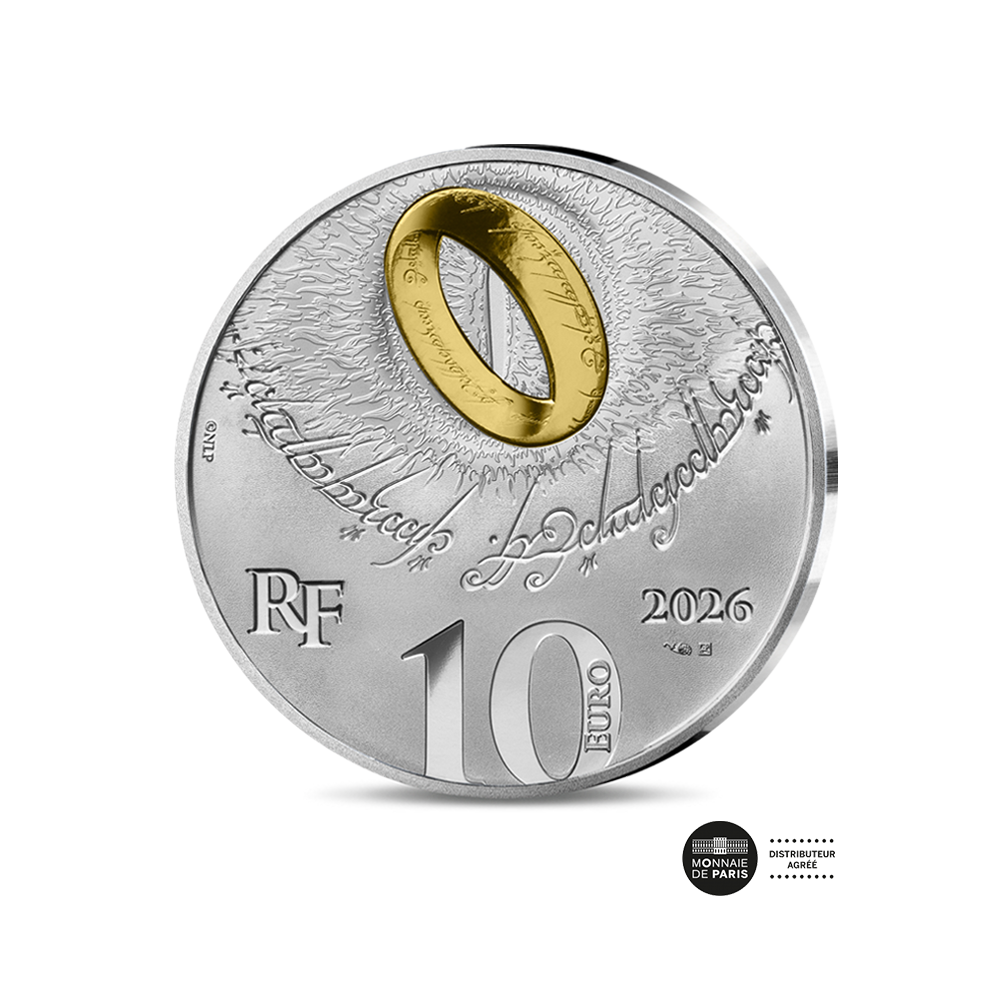 Le Seigneur des Anneaux - Le retour du roi - Monnaie de 10 Euros Argent - BE 2026