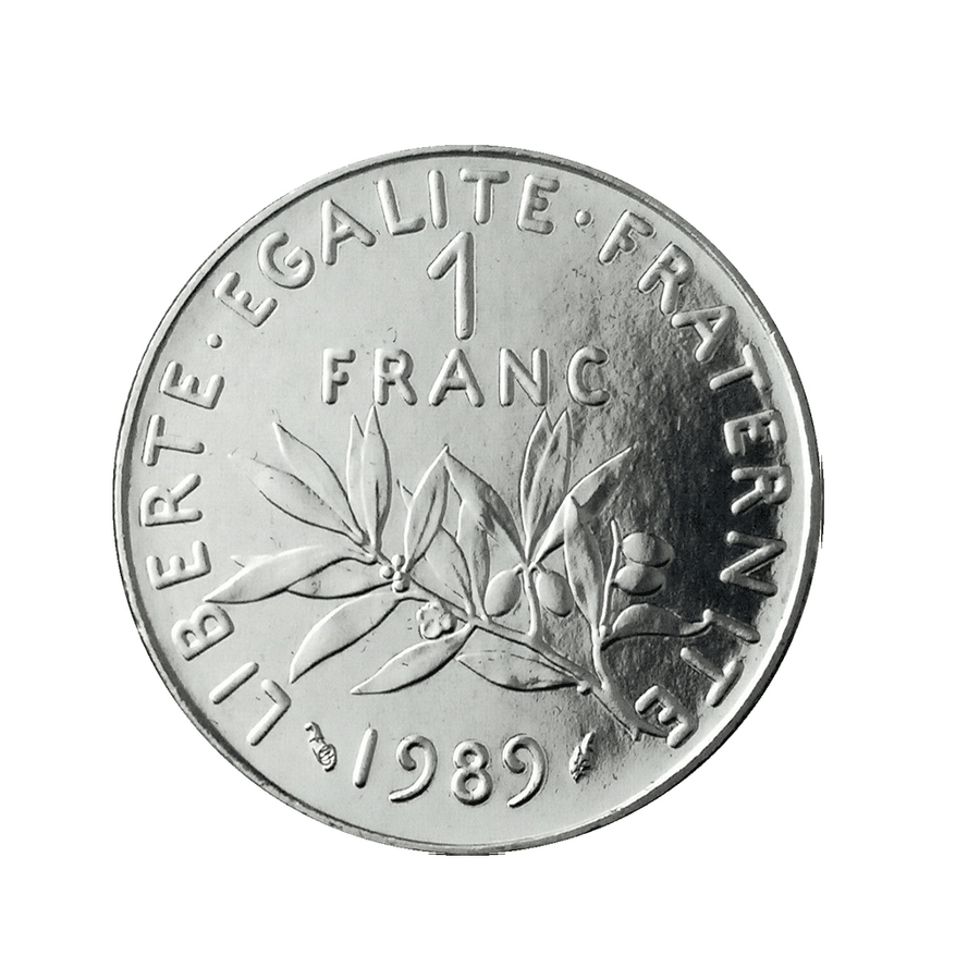 1 franc - Semeuse - France  - 1959-2001