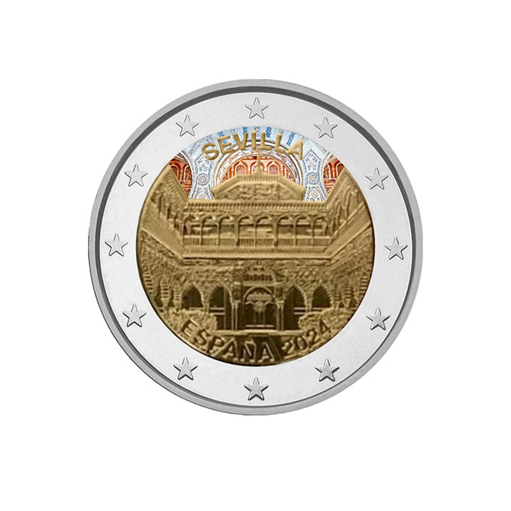 Spagna 2024 - 2 Euro Commemorative - Cattedrale di Siviglia - Colorized