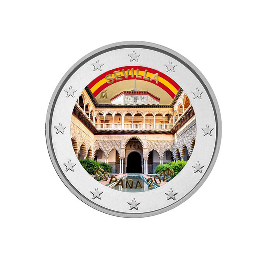 Spain 2024 - 2 Euro commemorative - Cathedral of Seville - Colorized