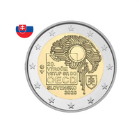 Slovaquie 2020 - 2 Euro Commémorative - Slovaquie dans l'OCDE