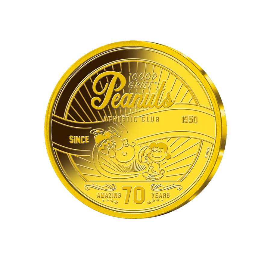 Snoopy - Monnaie Commémorative en or