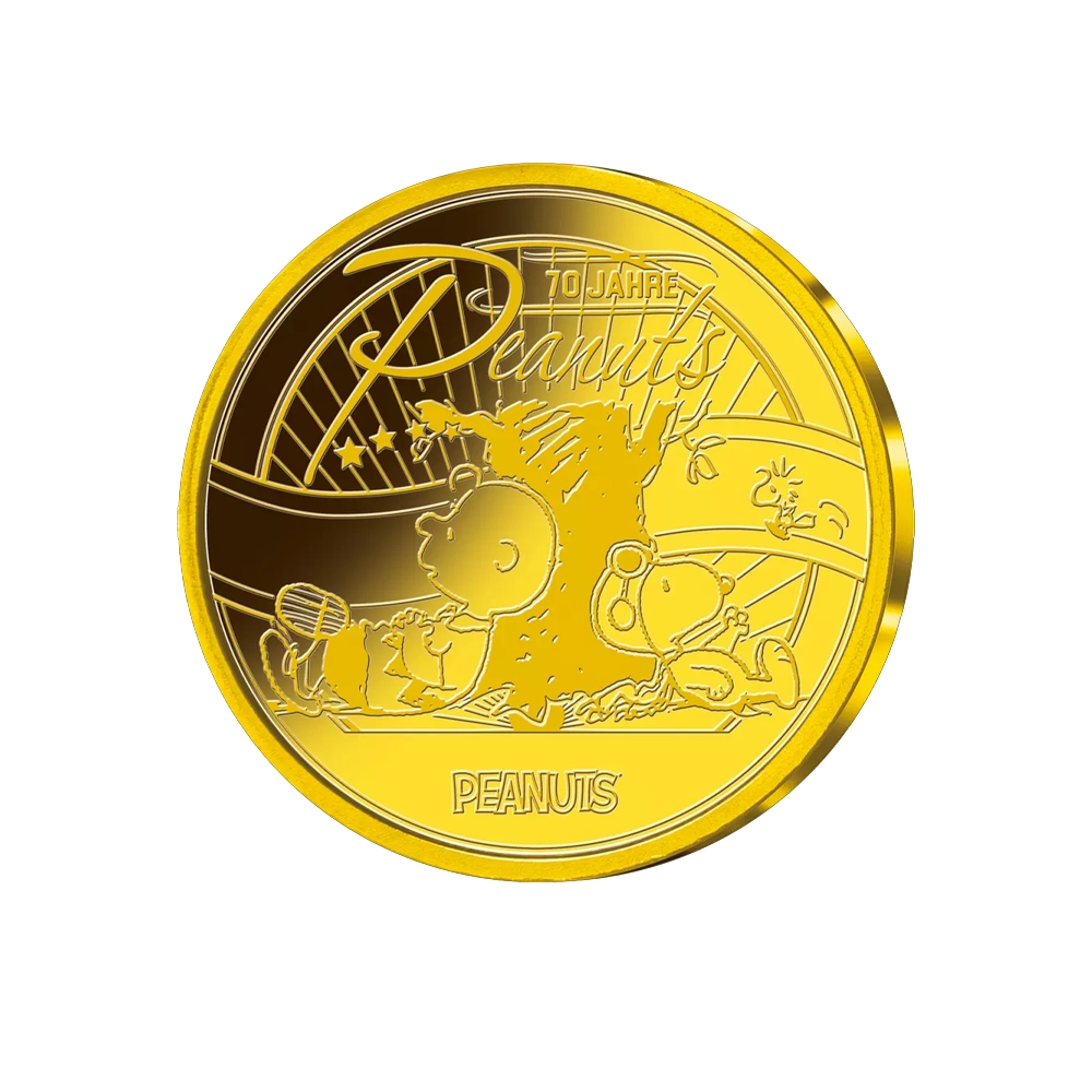 Snoopy - Monnaie Commémorative en or