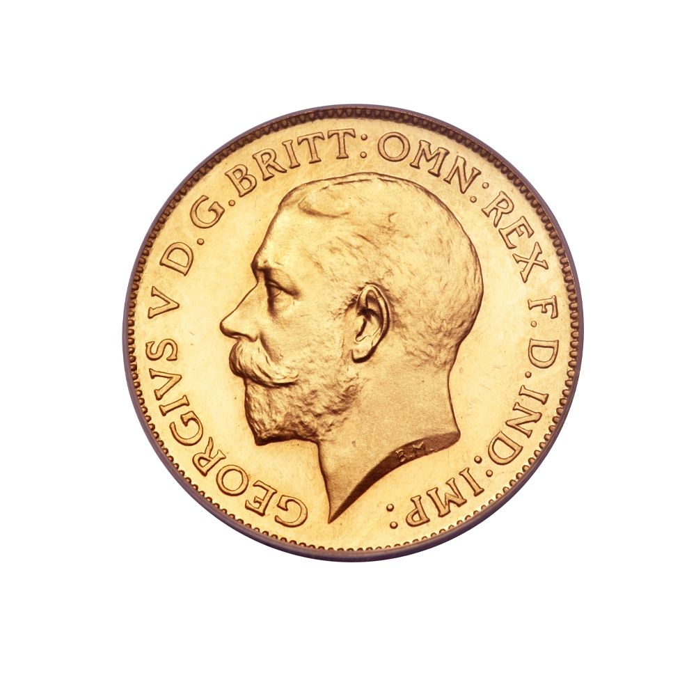 ½ Souverain - George V - Grande-Bretagne - 1911-1915
