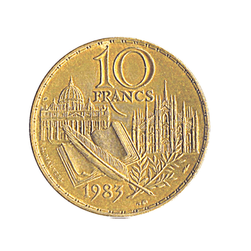 10 francs - Stendhal - France - 1983