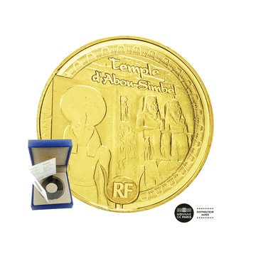 Temple d'Abou-Simbel - Monnaie de 5€ Or - BE 2012